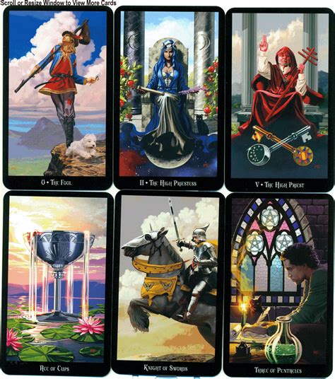 Pagan tarot cards